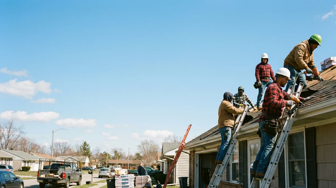Roofing in Burghill, OH near me